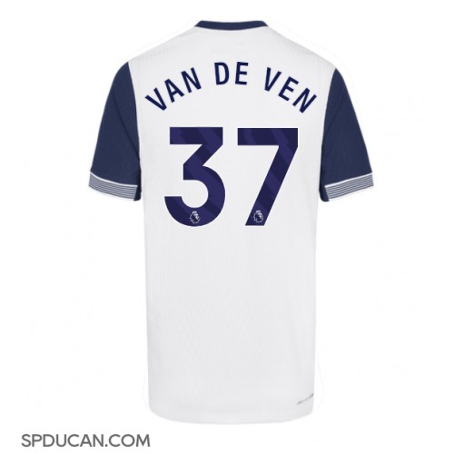 Muški Nogometni Dres Tottenham Hotspur Micky van de Ven #37 Domaci 2024-25 Kratak Rukav